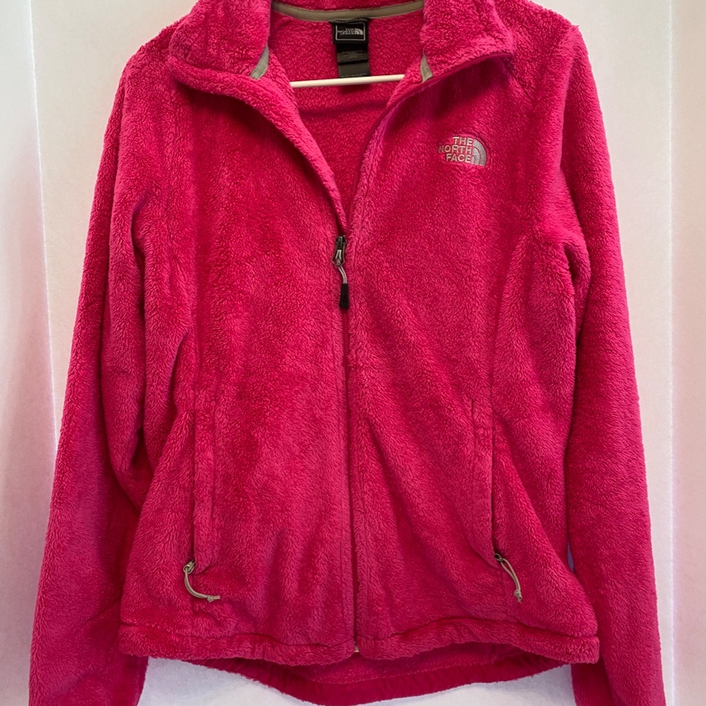 The North Face Fleece Osito Jacket - Hot Pink - Size M